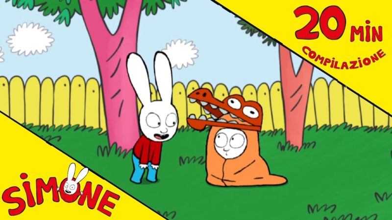 I video dei cartoni animati di Simone il coniglio