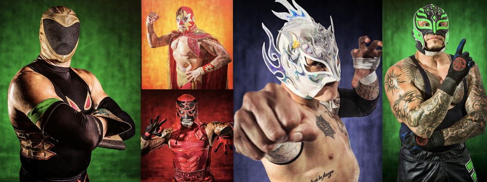 Masked Republic rappresenta lucha libre star come Tinieblas Jr., Solar, Penta Zero M, Rey Fenix ​​e Rey Mysterio.