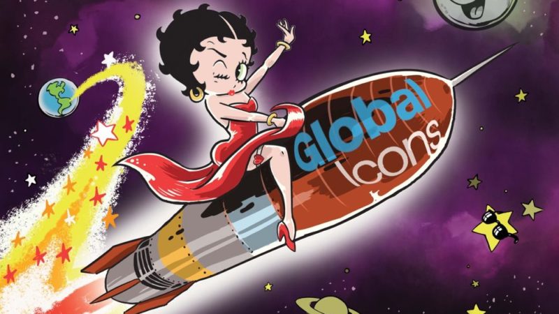 Fleischer Studios ha scelto Global Icons, come agente di licenza di Betty Boop