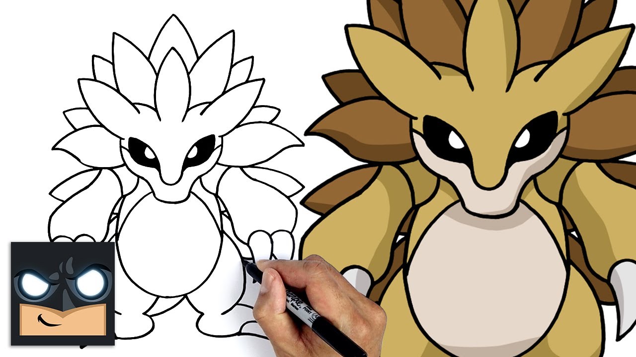 Come disegnare Sandslash dei Pokemon