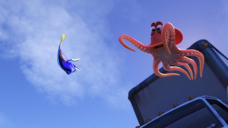 Una clip dal film “Alla ricerca di Dory” – Hank e Dory raggiungono l’Oceano