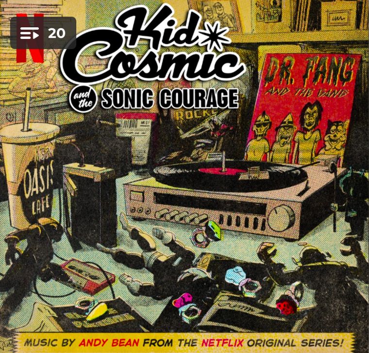 Kid Cosmic e Sonic Courage