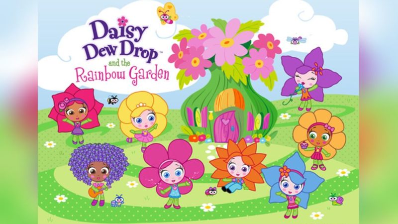 Daisy Dew Drop e Rainbow Garden la serie animata per bambini