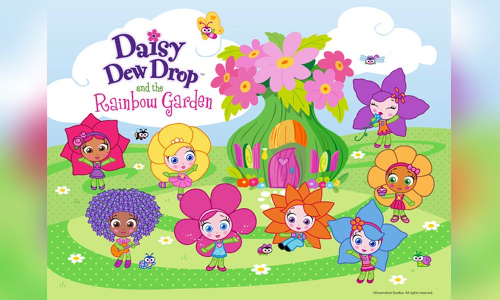 Daisy Dew Drop e Rainbow Garden la serie animata per bambini