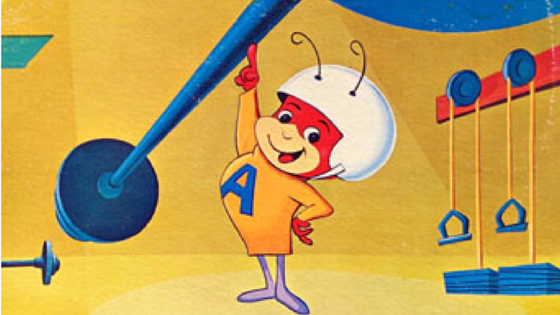 Atom la formica atomica – Il cartone animato di Hanna e Barbera