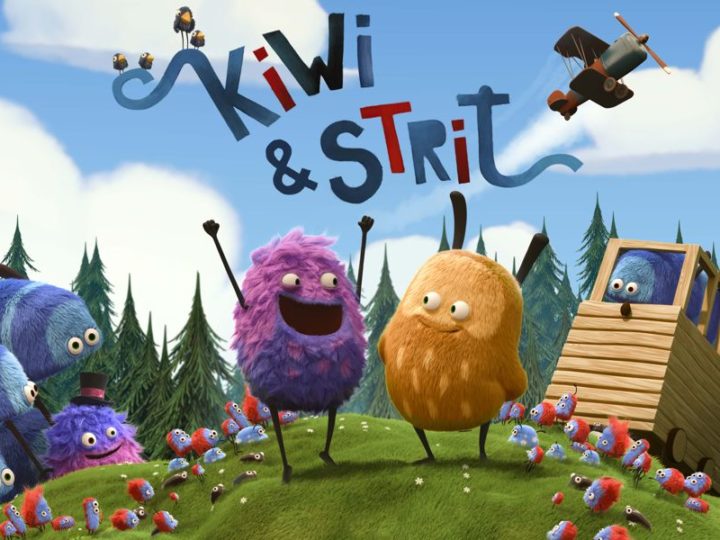 “Kiwi & Strit” la serie animata comica per bambini