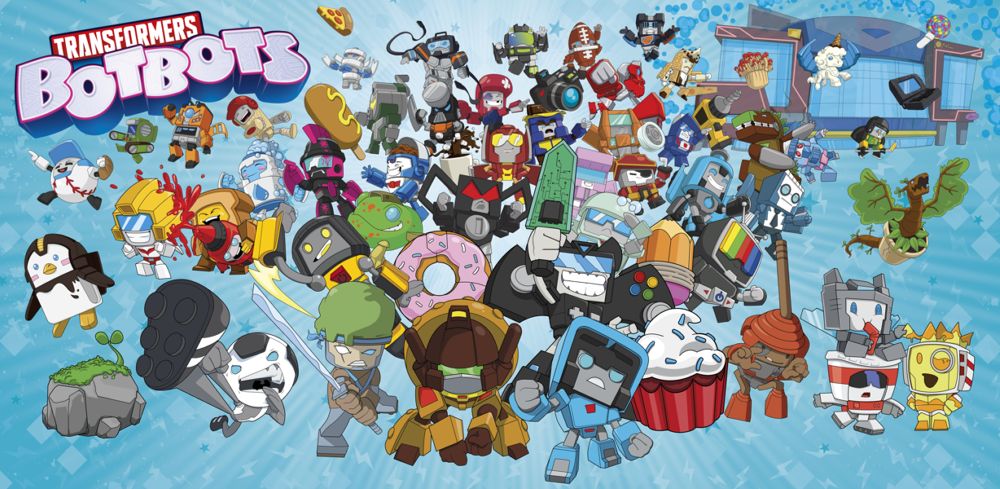 Transformers: arte del marchio BotBots (Hasbro)