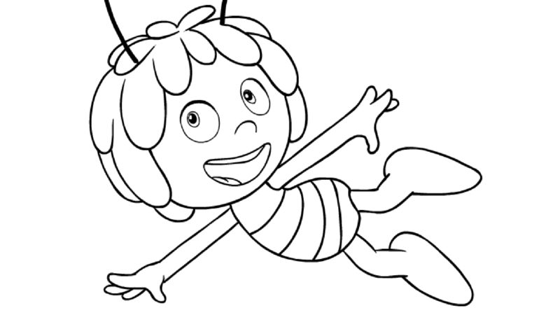 Disegni da colorare dell’Maya the Honey Bee