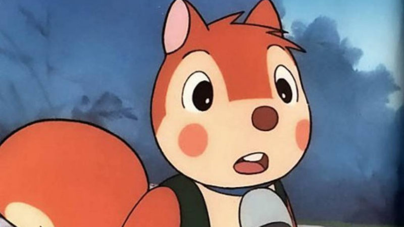 Banner lo scoiattolo – La serie animata giapponese del  1979