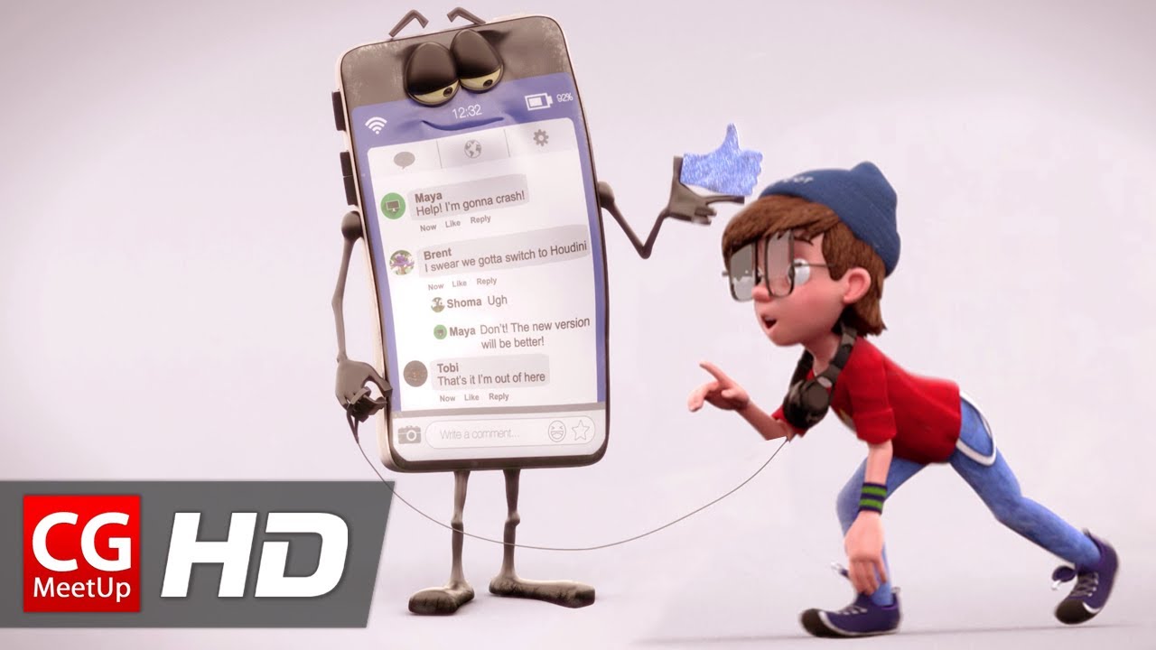 **Award Winning** CGI Animated Short Film: "Like and Follow" by Brent & Tobias | CGMeetup