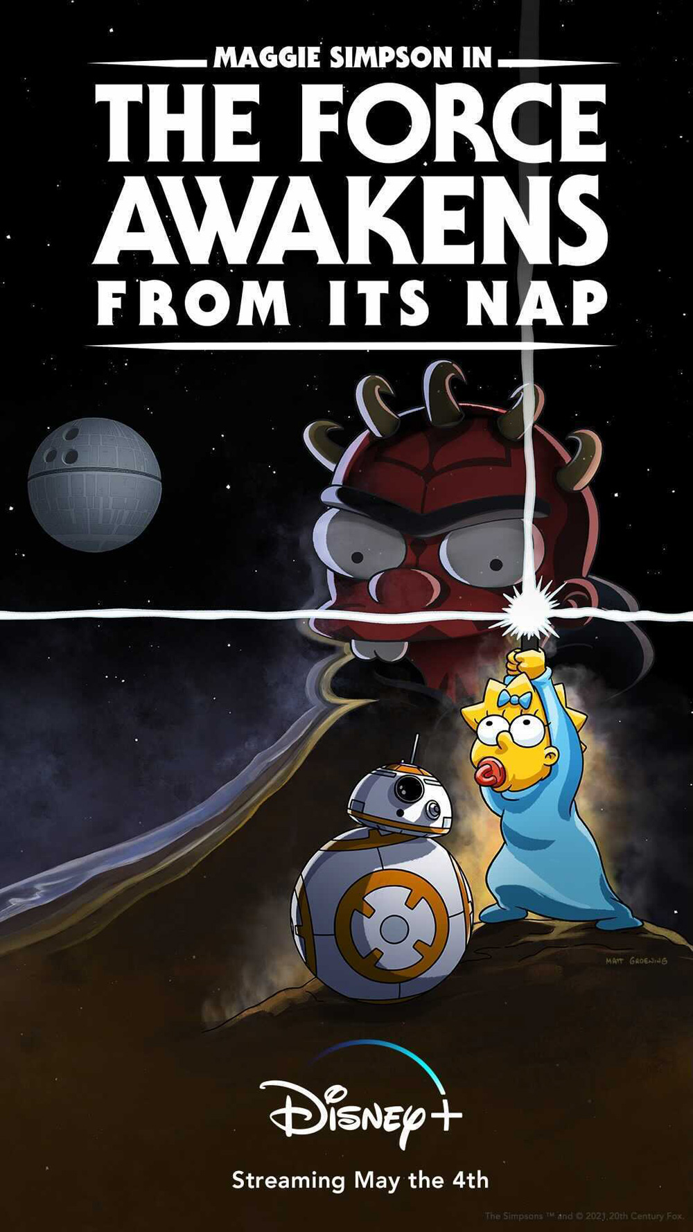 Maggie Simpson in 'The Force Awakens From Its Nap'