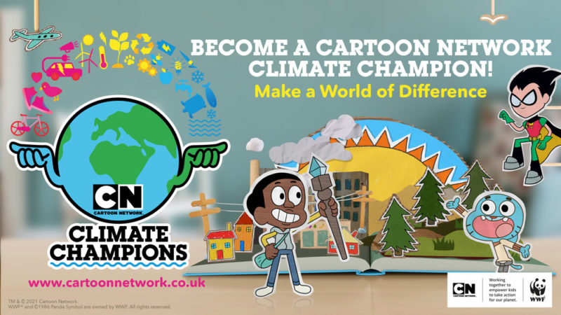 Cartoon Network EMEA lancia la campagna "Climate Champions" per potenziare i bambini per il cambiamento