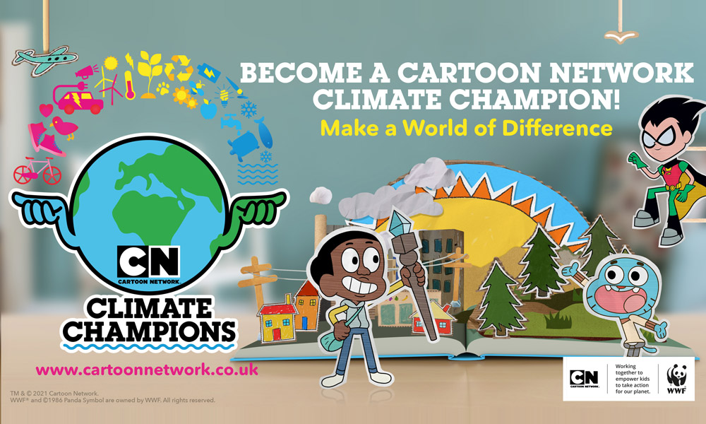 Cartoon Network EMEA lancia la campagna "Climate Champions" per potenziare i bambini per il cambiamento
