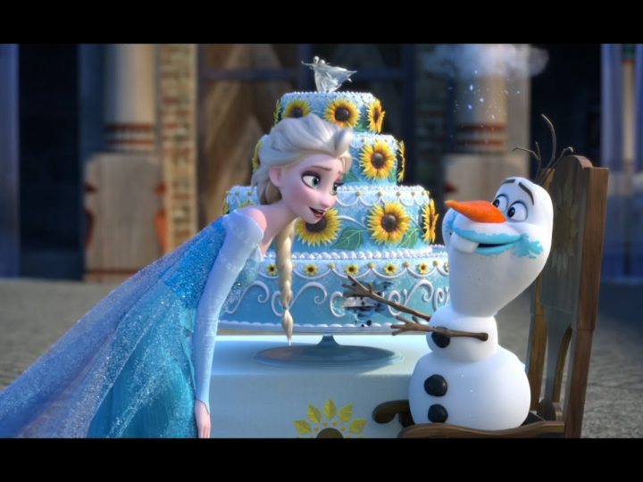 Frozen Fever | Clip dal Film | Olaf mangia la torta di compleanno di Anna