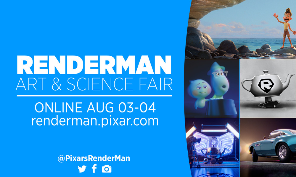 L’edizione digitale del RenderMan Art & Science Fair 3 e 4 agosto