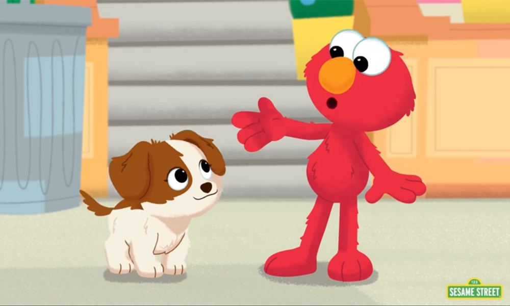 Incontra il nuovo cucciolo di Elmo in Sesame Street, HBO Max Special "Amici pelosi per sempre"