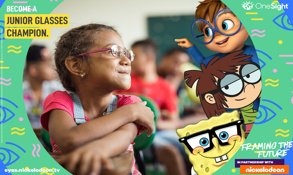 Nickelodeon, OneSight lanciano la campagna per la salute degli occhi dei bambini