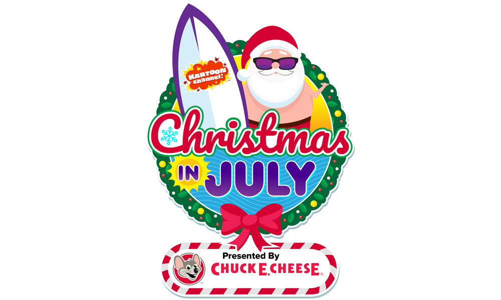 Canale Kartoon! Celebra il primo "Natale a luglio" presentato da Chuck E. Cheese