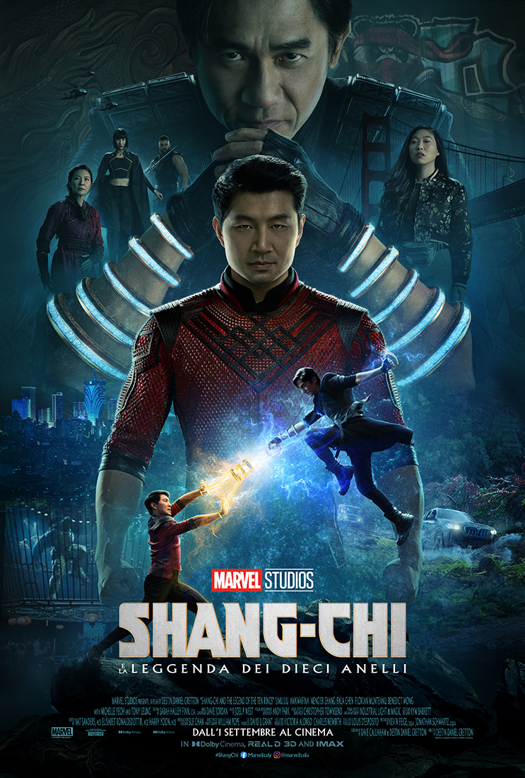 Il nuovo poster del film Marvel Studios Shang-chi e la leggenda dei dieci anelli