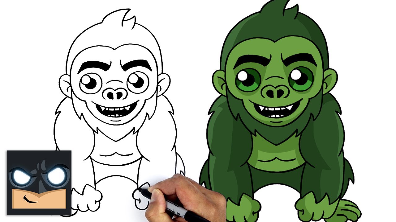 Come disegnare Fortnite | Beast Boy Monkey Skin