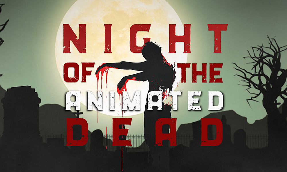I non morti di Romero vengono rianimati in "Night of the Animated Dead" di WB