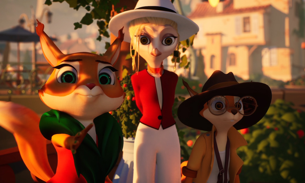 La serie animata poliziesca per bambini "I segreti di Honey Hills"