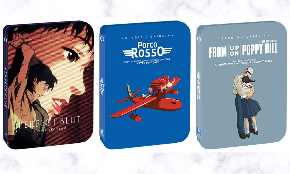 "Perfect Blue", "Porco Rosso" e "Poppy Hill" in versione SteelBook da settembre