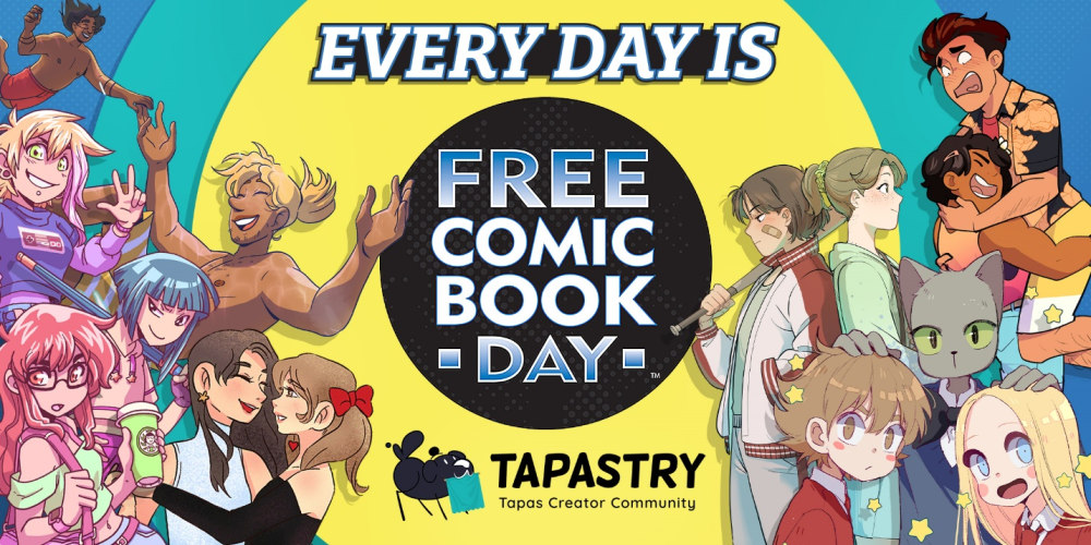 Ogni giorno è gratis Giornata del fumetto - Tapastry