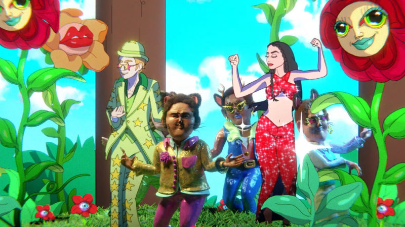 Il video musicale animato "Cold Heart" di Elton John e Dua Lipa