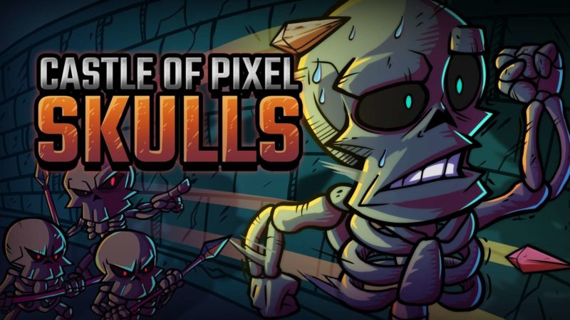 Il videogioco a piattaforma  di Castle of Pixel Skulls