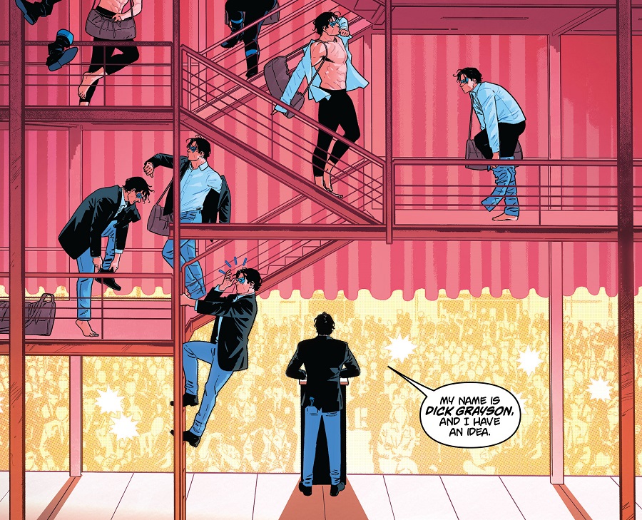 Il fumetto DC Nightwing n.83: Dick Grayson e Melinda Zucco… Lavorano insieme?