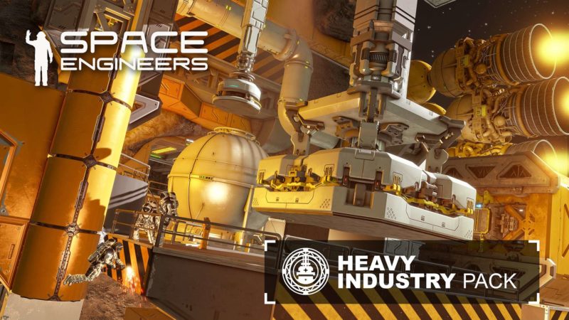 Il videogioco Space Engineers Heavy Industry sull’ingegneria spaziale
