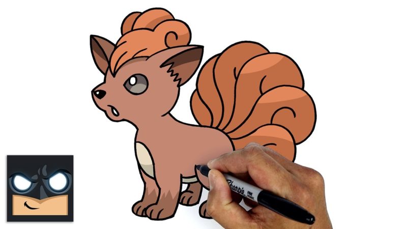 Come disegnare Vulpix dei Pokemon passo passo