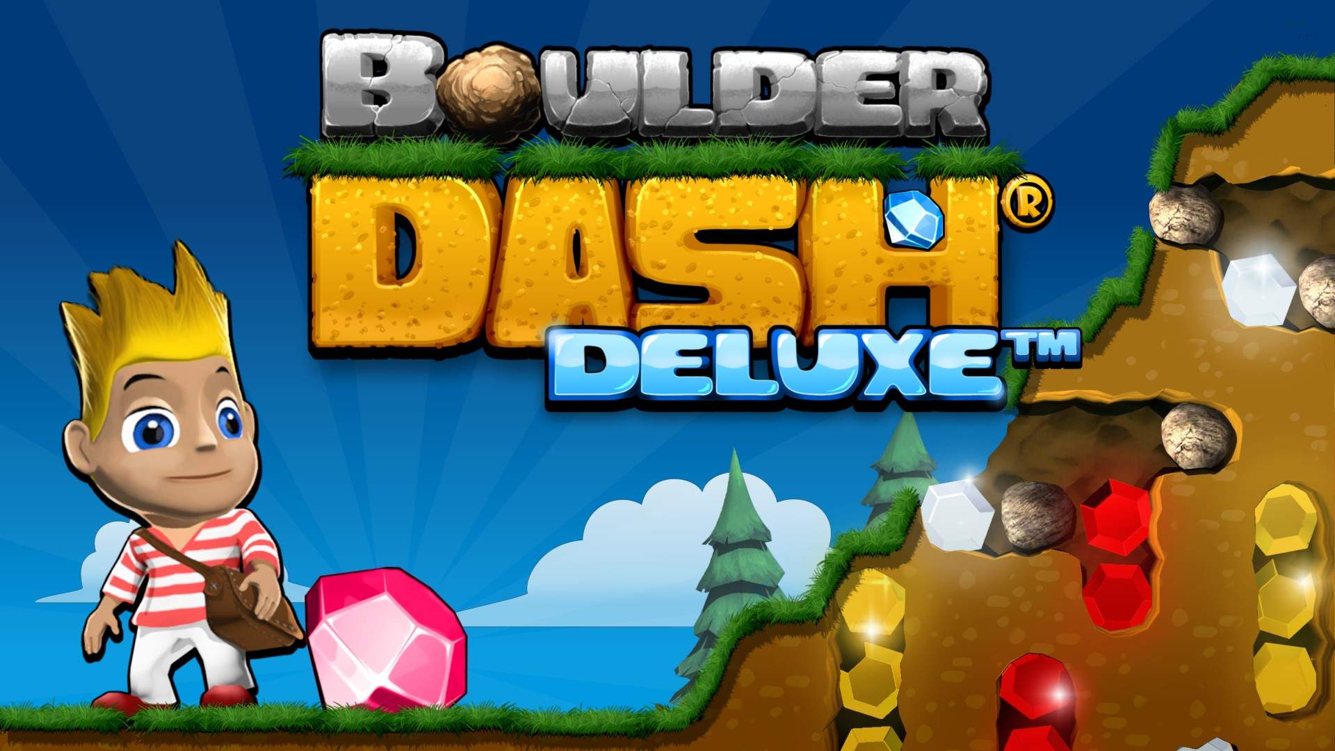 Il videogioco Boulder Dash Deluxe