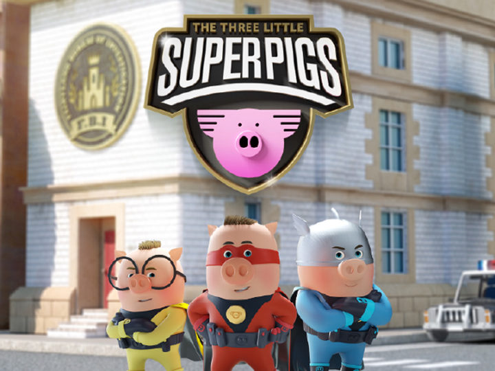 La serie animata “Superpigs” di Fourth Wall e Planeta Junior