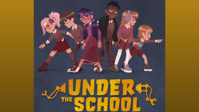La serie animata “Under the School” prodotta da Ellipsanime e TimpelPictures