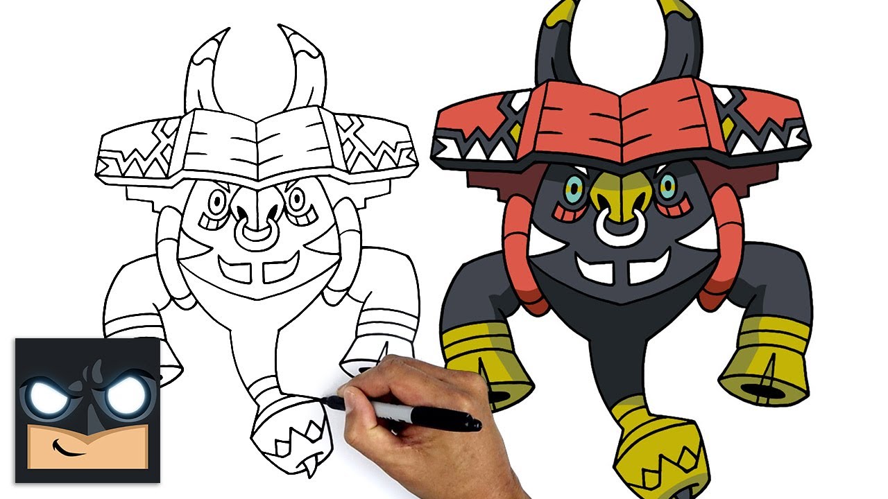 Come disegnare Tapu Bulu dei Pokemon