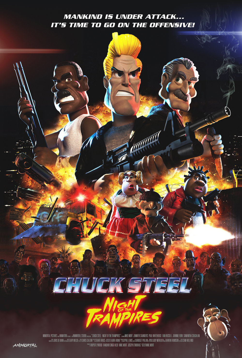 Poster di Chuck Steel: La notte dei trampolieri