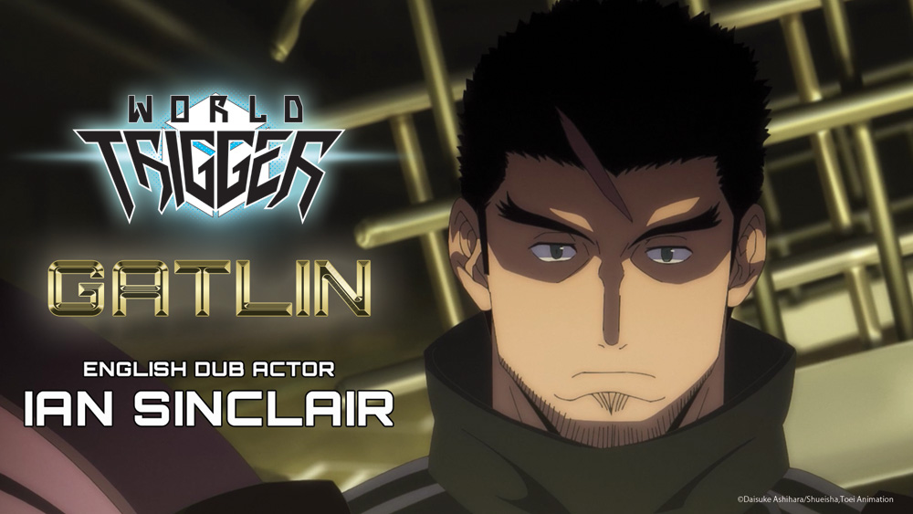World Trigger: Gatlin doppiato da Ian Sinclair