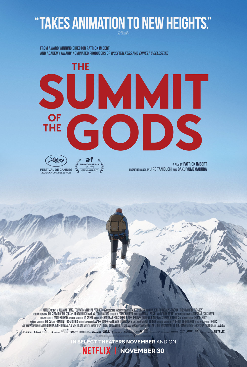 Il poster del Vertice degli Dei