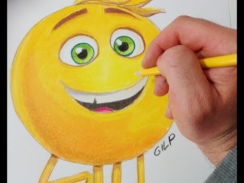 Come disegnare Gene del film Emoji