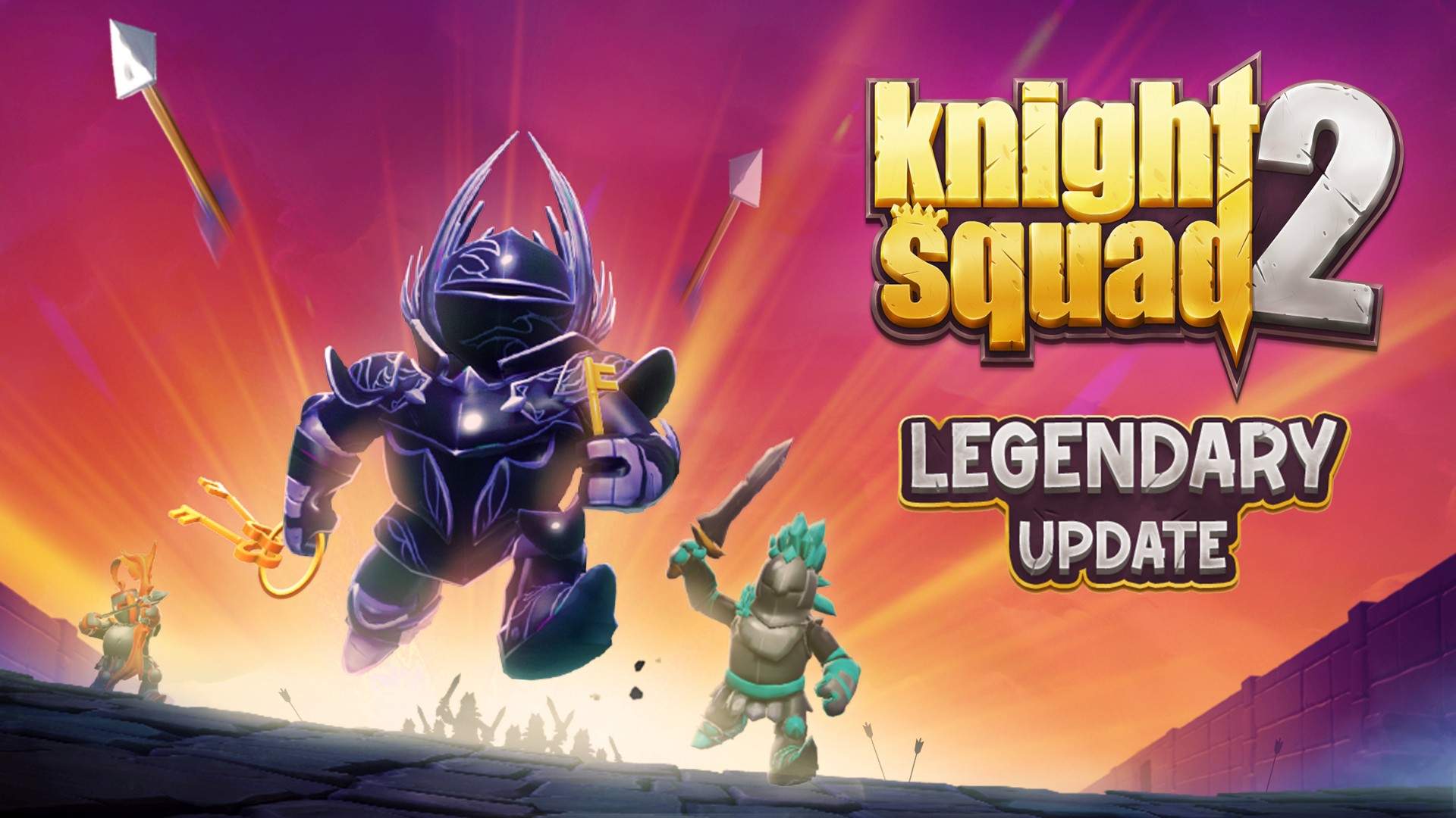Ottieni oggi l'aggiornamento leggendario per Knight Squad 2