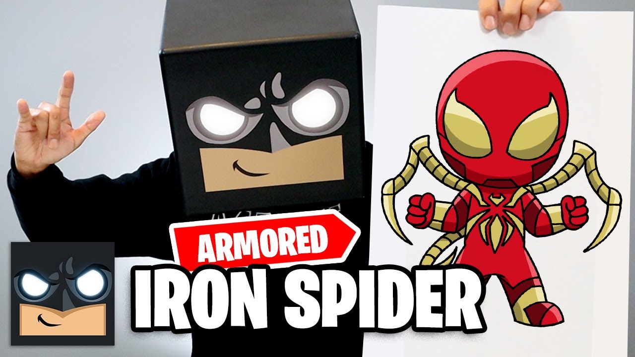 Come disegnare Spiderman | Armored Iron Spider