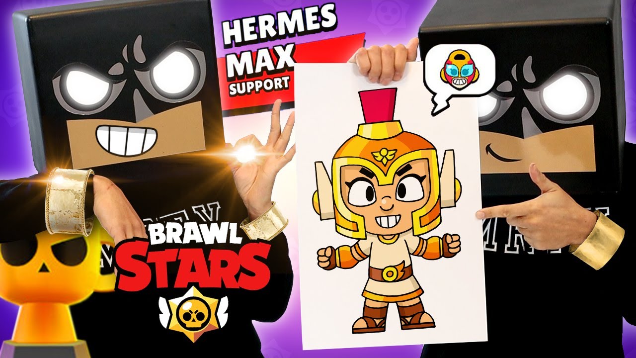 Come disegnare Hermes Max | Brawl Stars (tutorial di disegno e colorazione)