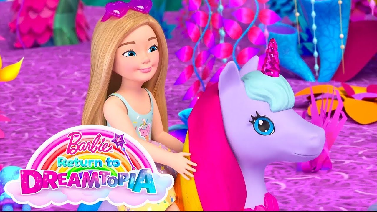 Barbie e Chelsea  🌈 trovano la bacchetta magica della regina! ✨ | Barbie ritorno a Dreamtopia!