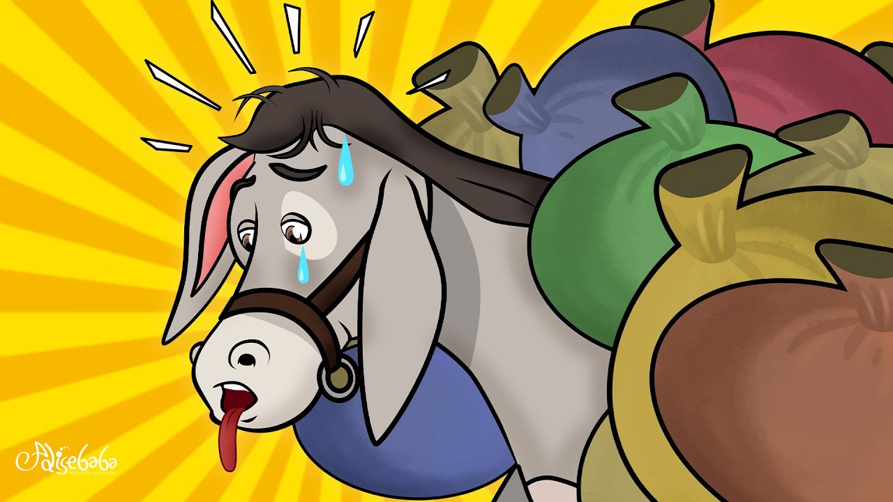 Il Cavallo E L’asıno | Storie Per Bambini Cartoni Animati I Fiabe e Favole Per Bambini