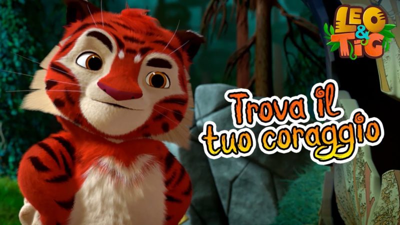 Leo e Tig Italia 🐯🐆 ⚡🦸 Trova il tuo coraggio 💪 Cartone animato per bambini