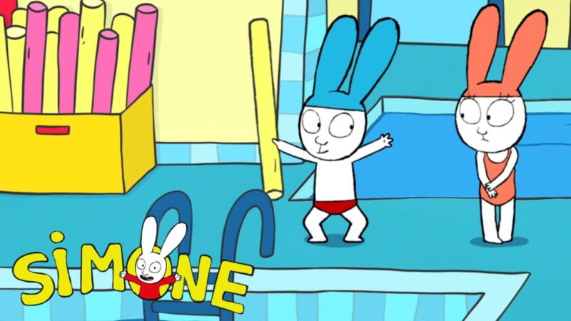 Simone EPISODIO La prima volta in piscina HD [Ufficiale] Cartoni Animati per bambini