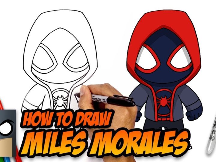 Come disegnare Miles Morales | Spider-man | Tutorial passo dopo passo