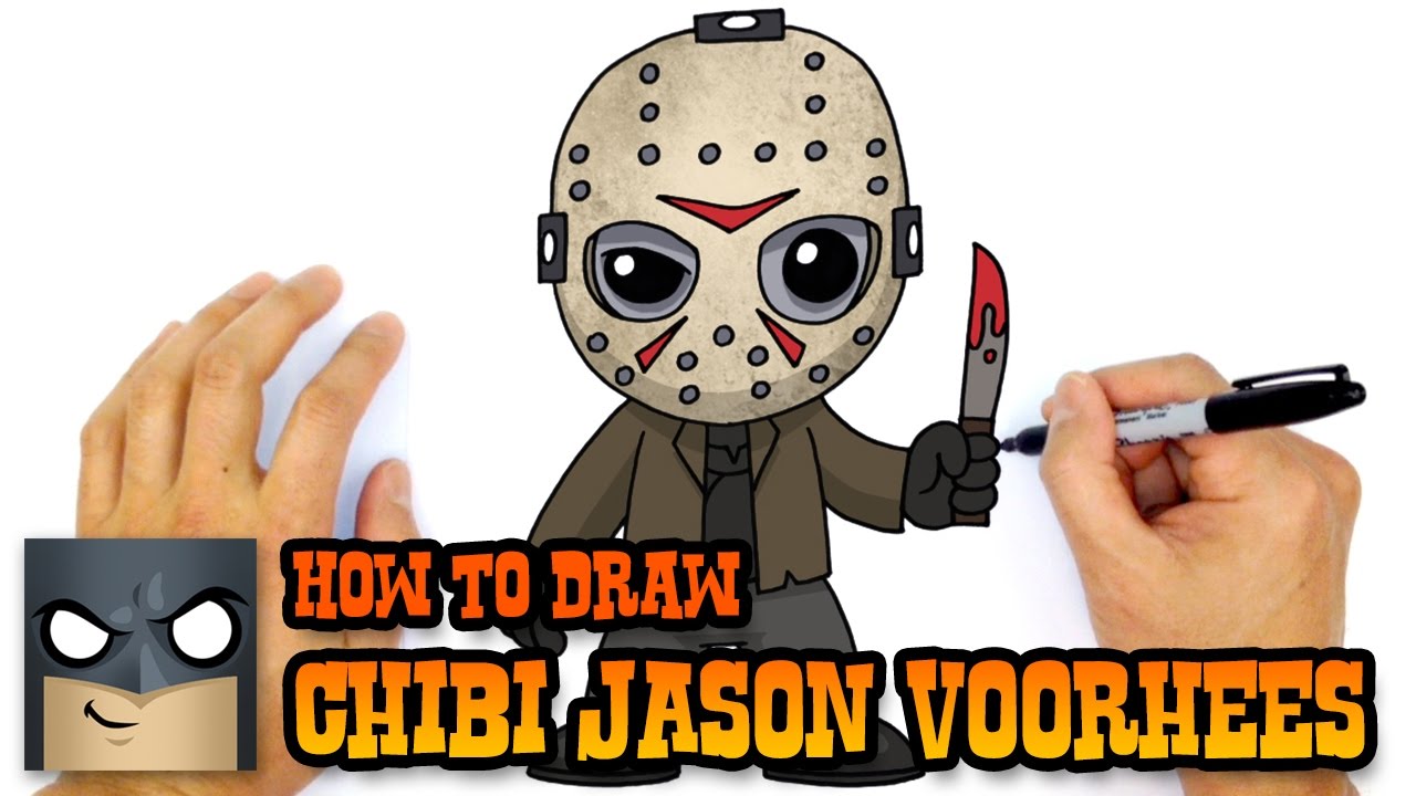 How To Draw Jason Voorhees Friday The Th Cartoons
